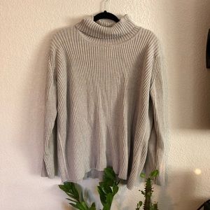 L.L Bean plus size ribbed sweater
